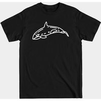 Orca - Orcas Men's Black T-Shirt