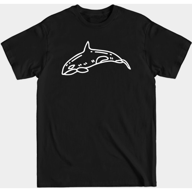Orca - Orcas T-shirt Noir pour Hommes — T-shirts pour hommes