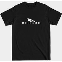 T-shirt SpaceX Dragon pour hommes - Noir — T-shirts pour hommes