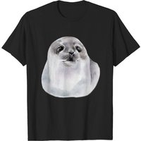 T-shirt Seal pour hommes Baby Seal en noir — T-shirts pour hommes