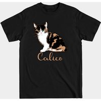 T-shirt pour hommes Sweet Calico Cat Art