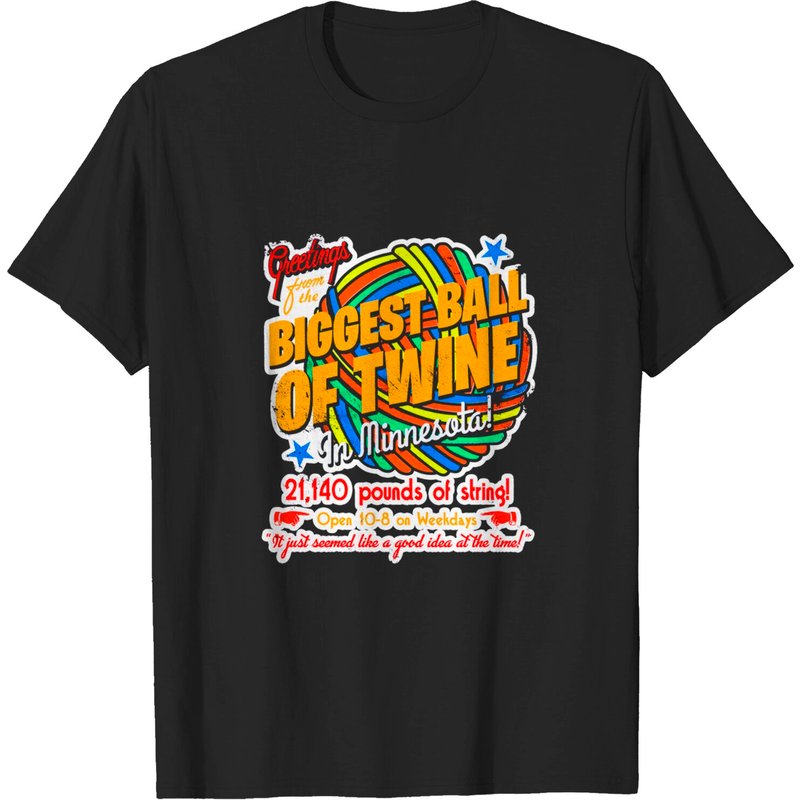 The Biggest Ball of Twine in Minnesota - T-shirt Weird Al pour hommes — T-shirts pour hommes