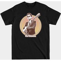 Roy Orbison Vintage Aesthetic Design T-Shirt for Men