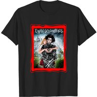 T-shirt pour hommes Edward Scissorhands en noir — T-shirts pour hommes