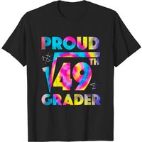 Proud 7th Grade Square Root of 49 T-Shirt for Men