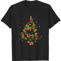 Cute Sloth Christmas T-Shirt for Men