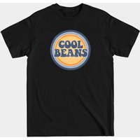 T-shirt Cool Beans Distressed pour hommes - Noir — T-shirts pour hommes