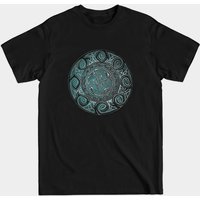 T-shirt Noir Homme avec Symbole Viking