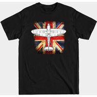 T-shirt Supermarine Spitfire UK RAF Avion de la Seconde Guerre mondiale pour hommes — T-shirts pour hommes
