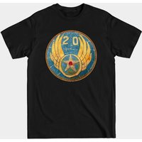 T-shirt Vétéran de l'Airforce WW2 USA du 20e Groupe de Bombardement — T-shirts pour hommes