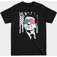 Ronald Reagan American Glasses T-Shirt for Men