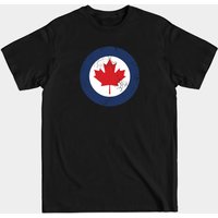 RCAF Roundel Raaf Men's T-Shirt in Black