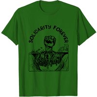 T-shirt pour hommes Solidarity Forever IWW Syndicat du Travail — T-shirts pour hommes
