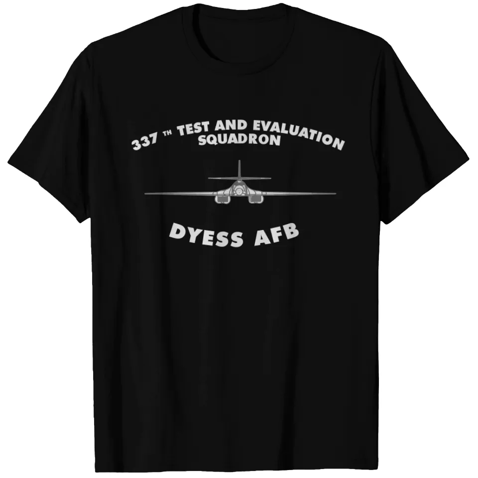 337th Test and Evaluation Squadron Dyess AFB USAF B1 Lancer T-Shirt — Mens T Shirts