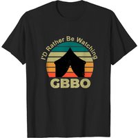 Je Préférerais Regarder Gbbo Tent Retro Vintage T-Shirt — T-shirts pour hommes
