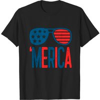 T-Shirt Merica pour Hommes - Noir — T-shirts pour hommes