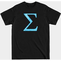 Blue Sigma - Sigma Men's T-Shirt in Black