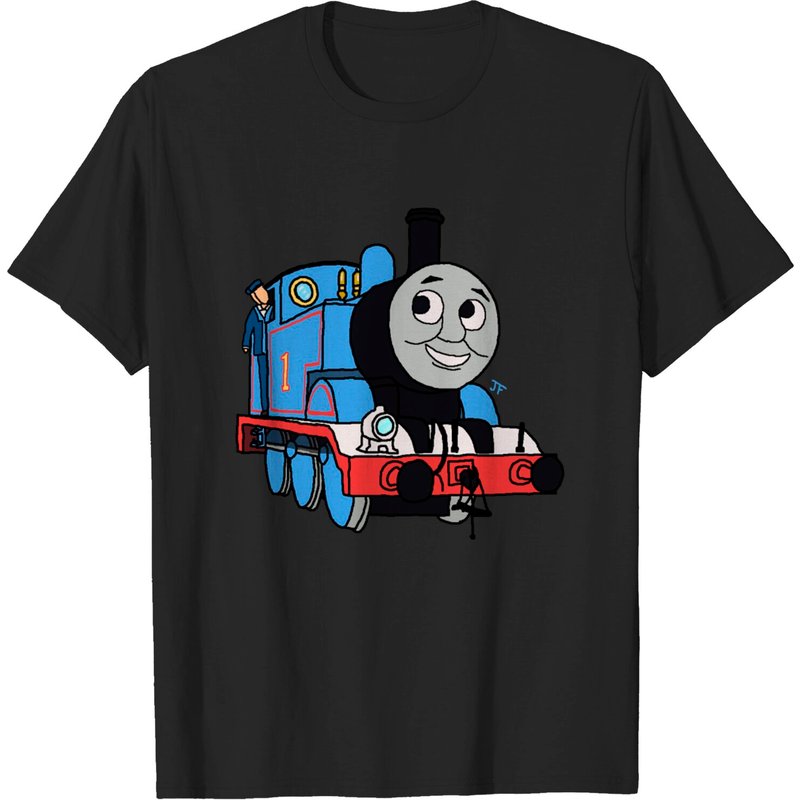 T-shirt pour hommes Thomas le Tank Engine en noir