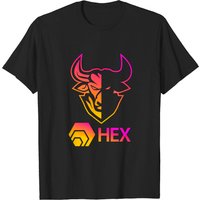 Hex Coin Cryptocurrency T-Shirt for Men - Black — Mens T Shirts