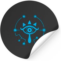 Autocollant Logo Oeil Sheikah de Zelda Breath Of The Wild — Autocollants et stickers