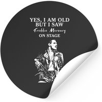 Oui, je suis vieux mais j'ai vu Freddie Mercury sur scène Autocollant