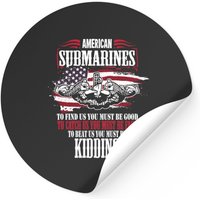 US Military Submarine Gift Sticker for Veteran Submariners