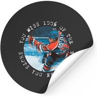 Wayne Gretzky Sticker - Classic Square Style