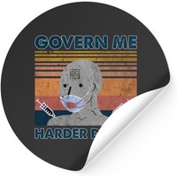 Harder Daddy Sticker Govern Me Classic