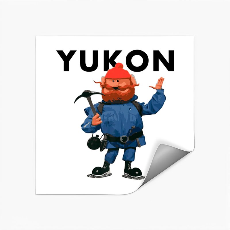 Yukon Cornelius Rudolph Christmas Premium Sticker — Stickers & Decals