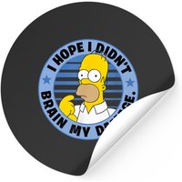 Autocollant de Bart Simpson de The Simpsons