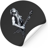 Randy Rhoads Square Sticker — Stickers & Decals