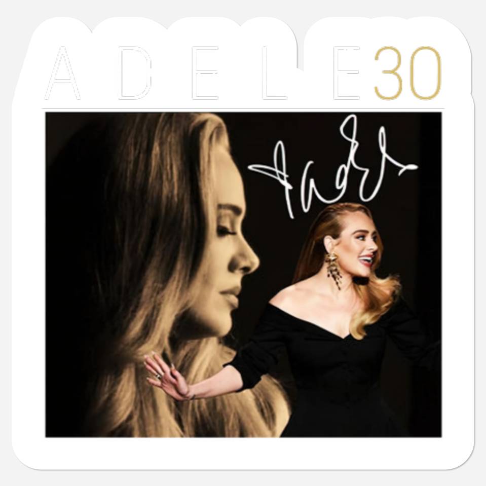 Adele Easy On Me Sticker — Stickers & Decals