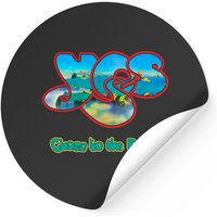 Yes Close To The Edge Band Logo Sticker — Stickers & Decals