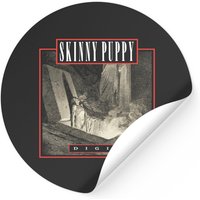 Autocollant carré Skinny Puppy Dig It