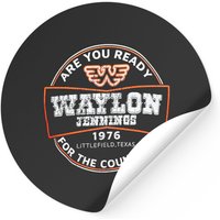 Autocollant Waylon Jennings Are You Ready