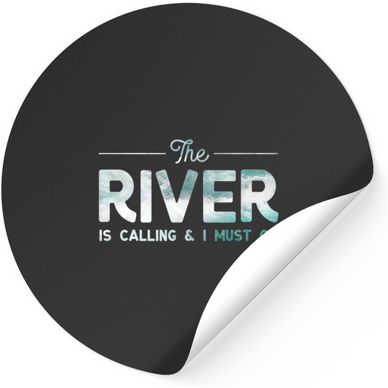Autocollant River - La rivière appelle — Autocollants et stickers