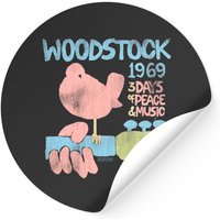 Autocollant Festival de Musique Woodstock 50 Ans de Paix et de Musique — Autocollants et stickers