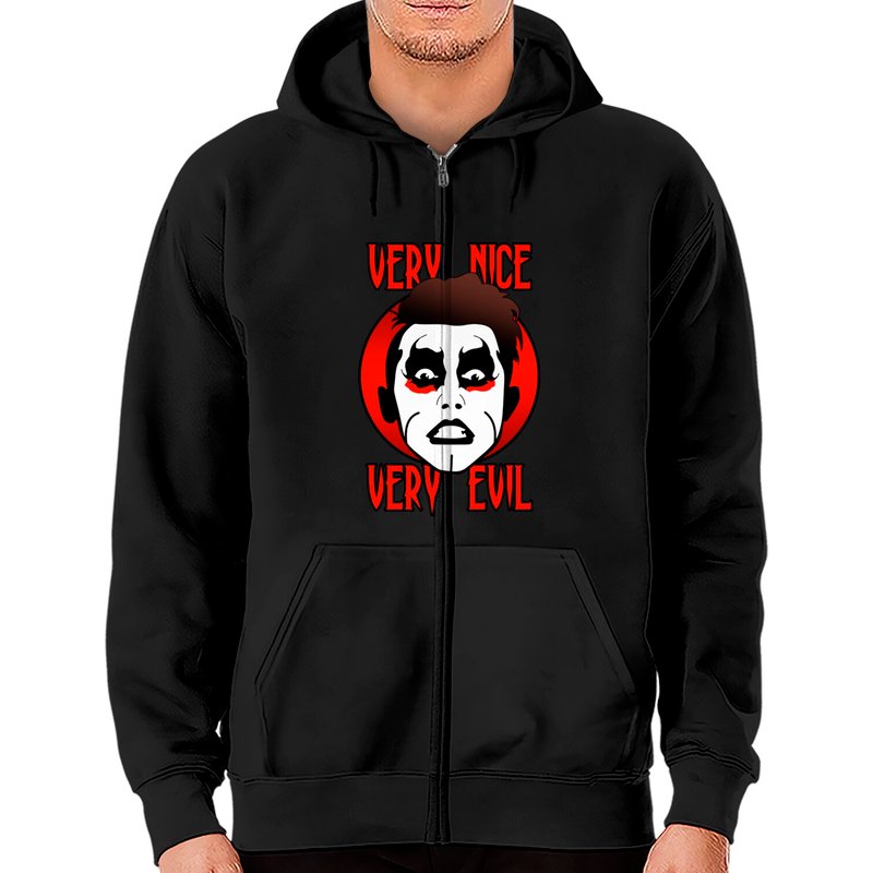 Very Nice Danhausen Hoodie Zippé Unisexe Noir