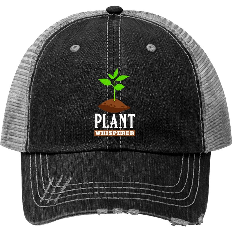 Chapeau Trucker Plant Whisperer pour Jardinage Unisexe — Casquette de baseball