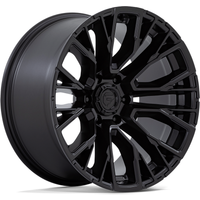 Fuel D847 Rebar Blackout Wheels - 20x10 - 8x170 Bolt Pattern — Wheels & Rims