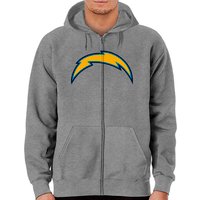 Chargers Zip Hoodies for Unisex in Red