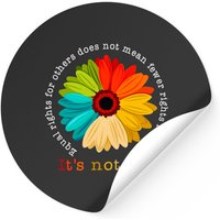Equality Symbol Stickers - Classic Square Design — Stickers & Decals