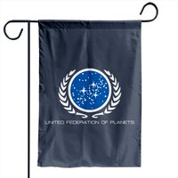 Trek United Federation Of Planets Garden Flags