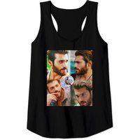 Can Yaman Classic Tank Tops for Men in Black — Mens T Shirts