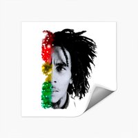 Bob Marley Birthday Sticker