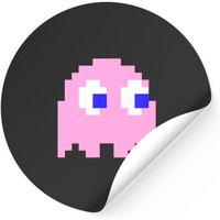 Autocollant de jeu vidéo Pacman pour thème noir — Autocollants et stickers
