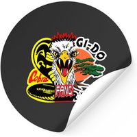 Autocollant Cobra Kai Eagle Fang Miyagi Do Karate Mash Up