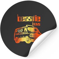 Autocollant Beastie Boys - Style carré classique