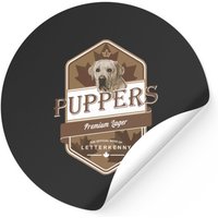 Letterkenny Puppers Premium Lager Beer Sticker — Stickers & Decals