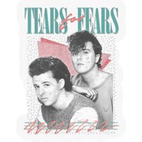 Vintage 80s Tears For Fears Design Sticker — Stickers & Decals